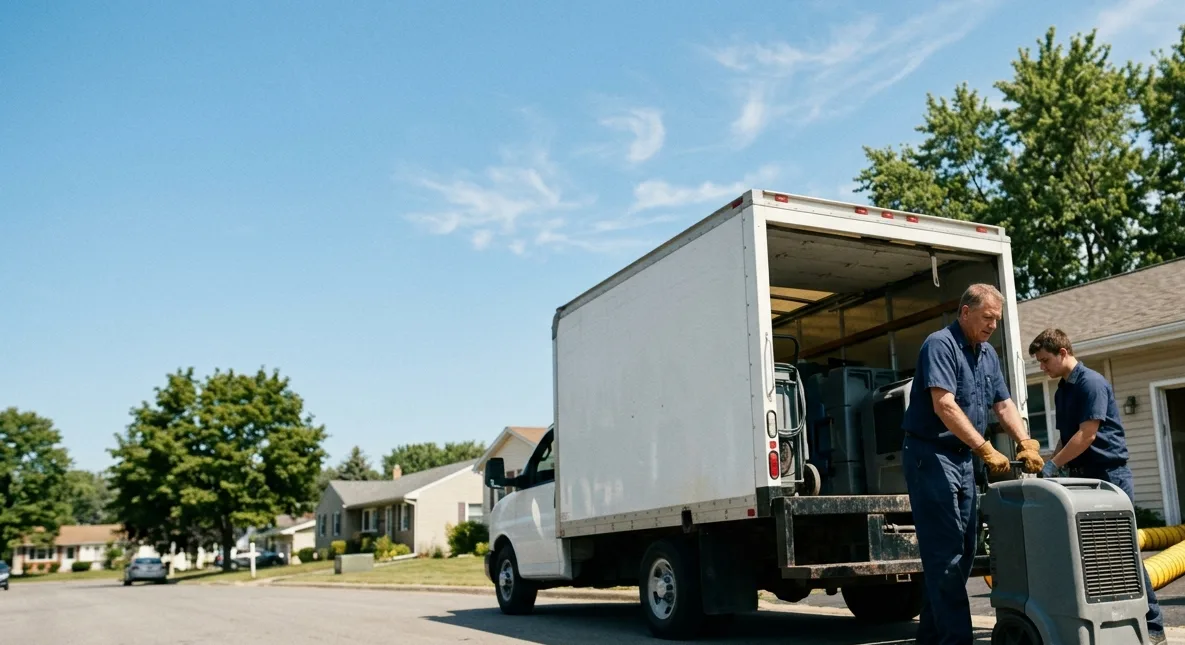 Water Damage Cleanup in West Milton, OH near me